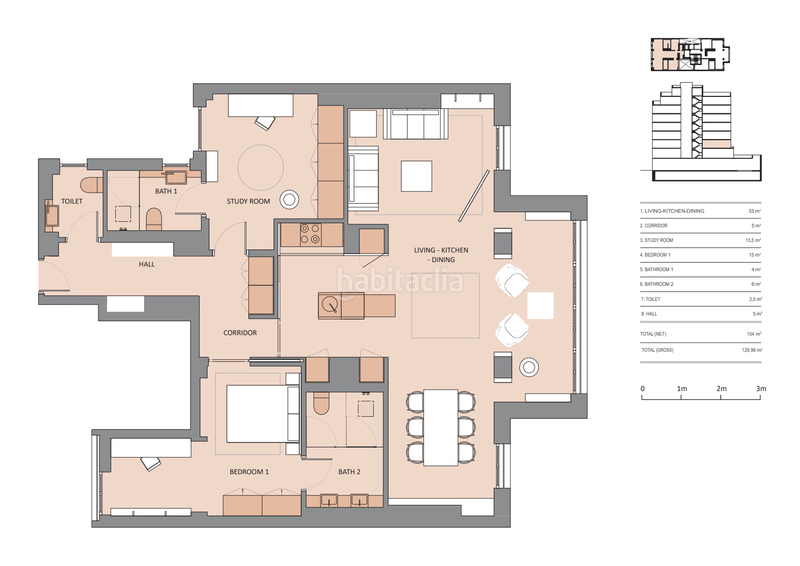 Foto 8f1f107e-8ad0-4825-a17b-149a64494e96. Etagenwohnung mit parking in Dreta de l´Eixample Barcelona