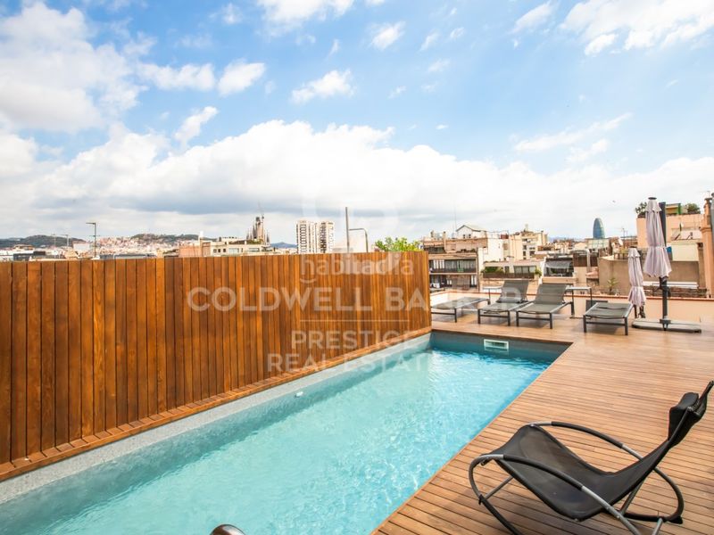 Foto 1ee13de1-1ba3-45a1-976e-164d7e1f2ec0. Apartament amb piscina a Dreta de l´Eixample Barcelona