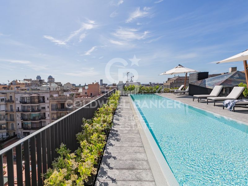 Foto bd2a6113-851f-410f-beea-af6fee8b3900. Pis amb piscina a Dreta de l´Eixample Barcelona