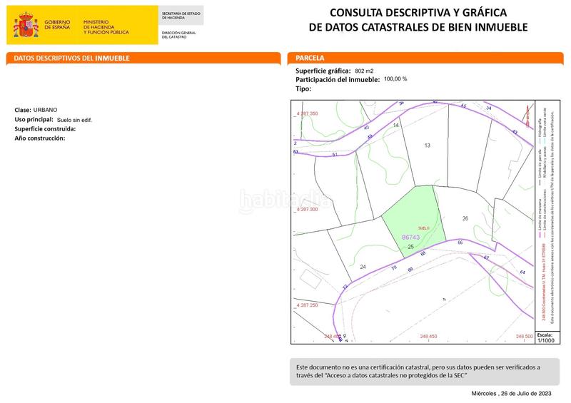 Foto 497625bd-aa30-43d6-aa65-a9725ad4a1d9. Terreny residencial a Casco Urbano Moraira