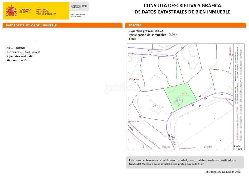 Foto e752366d-d959-419d-a345-d6fb4567f960. Terreny residencial a Casco Urbano Moraira