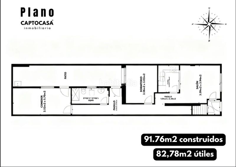 Foto f0199d2b-1809-4d1d-adb8-6e7096d5a378. Casa adossada a Barrio de la Concepción Cartagena