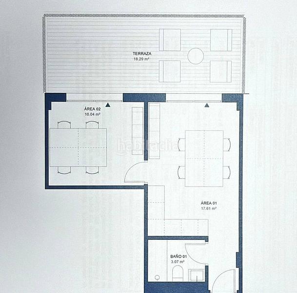 Foto 1116546b-91b6-40f5-b66b-5a5e716d83aa. Miete studiowohnung mit heizung parking pool in Polígono Industrial-Norte San Sebastián de los Reyes