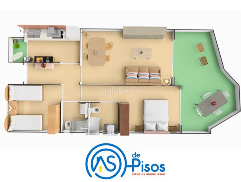 Foto 36193fa5-8a24-48c9-86be-1a127655ba92. Affitto appartamento in passeig maritim 2 in Passeig Marítim Miami Platja