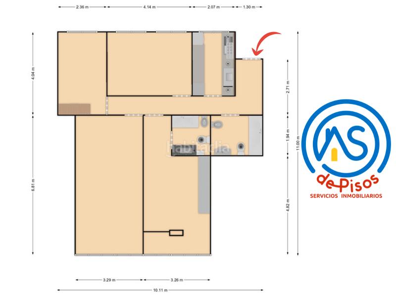 Foto 60aab3d9-1d55-49e4-8c5f-b0b91d93aeaa. Appartamento in avenida de cesáreo alierta 16 in Paseo Constitución - Las Damas Zaragoza