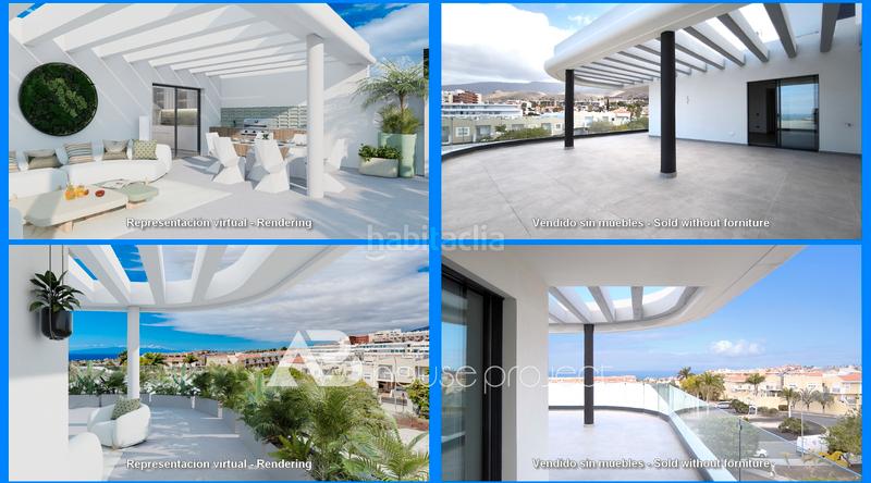 Foto 19d1b8d6-129d-40a6-a449-24cb21d8e584. Ático atico de lujo en costa en Playa Fañabé Alto Adeje