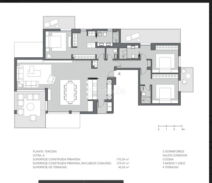 Foto dbaf73ef-ebdf-41d8-98b1-0cc34619da45. Flat with heating parking pool in San Juan Bautista Madrid
