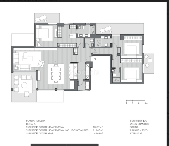 Foto dbaf73ef-ebdf-41d8-98b1-0cc34619da45. Flat with heating parking pool in San Juan Bautista Madrid