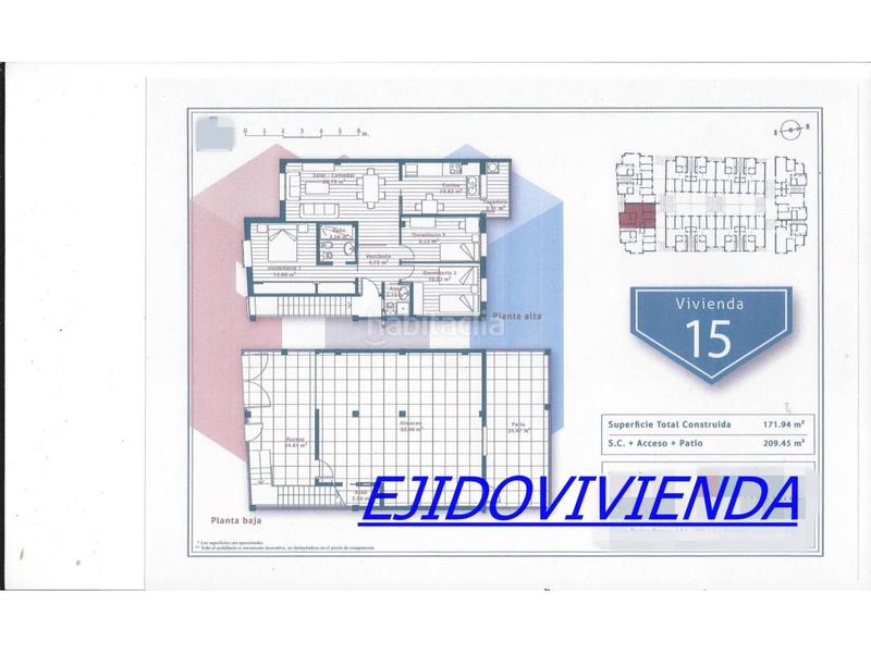 Foto 4fc424aa-5d08-4dc3-8b54-108c7cff8f1a. Etagenwohnung mit heizung parking in Ejido centro Ejido (El)