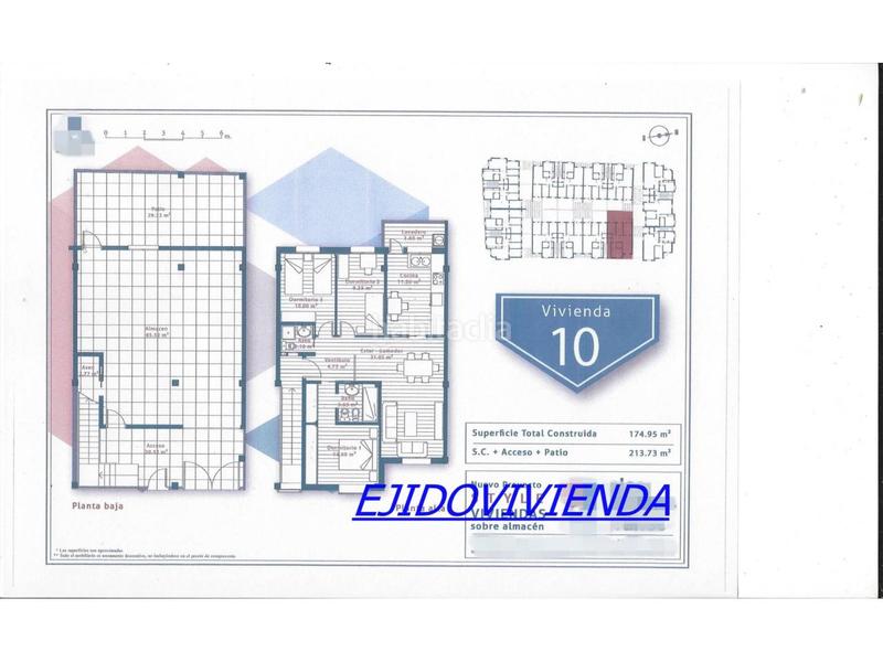Foto 56222f13-2c60-49dd-9b52-56b8da39882d. Etagenwohnung mit heizung parking in Ejido centro Ejido (El)