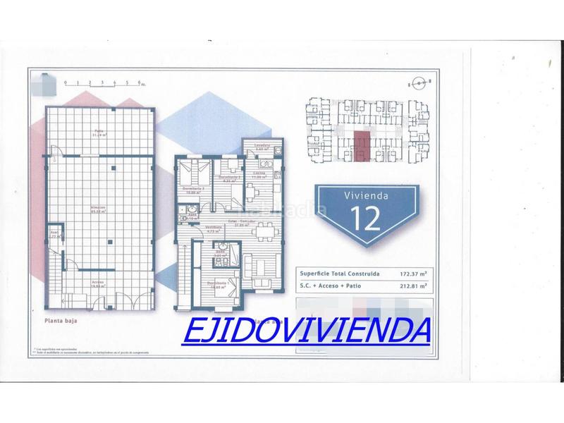 Foto 9ec0fa3e-075c-4864-b1da-b06392d18eb0. Etagenwohnung mit heizung parking in Ejido centro Ejido (El)