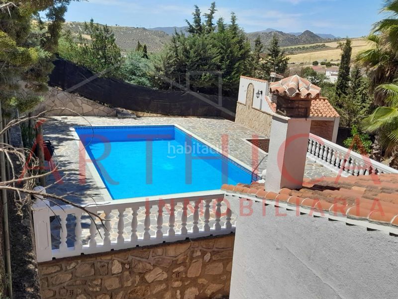 Foto bd89db6a-f00c-4602-85ed-8bc2a7fbcde1. Chalet con camino parcheggio piscina in Valle de Abdalajís