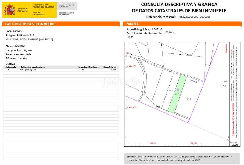 Foto c58a2c1d-b3fc-47c7-8dbe-8d92d692032f. Terreny residencial a prolongacion vila al derrocador a Sagunt