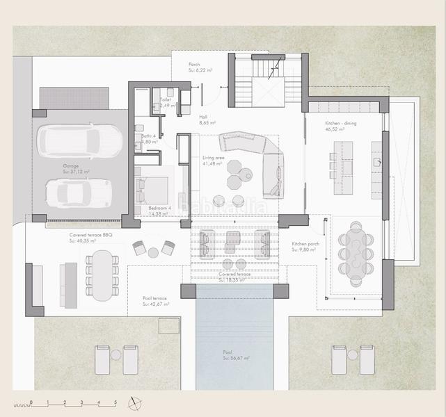 Foto f3149705-7577-437b-b2d4-a9519d8d3623. Chalet mit parking pool in Bel - Air Estepona