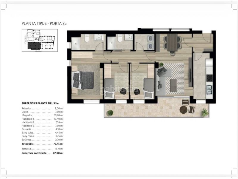 Foto 01625f21-e844-425c-a78f-0b231db59a15. Flat in calle montblanc 39 in Poble Nou Vilafranca del Penedès