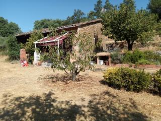 Masia a Rebollar. Parcela con casa