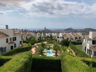 Lloguer Casa adossada a Golf Bahía. Tu nuevo hogar con vistas al mar en finestrat te espera!