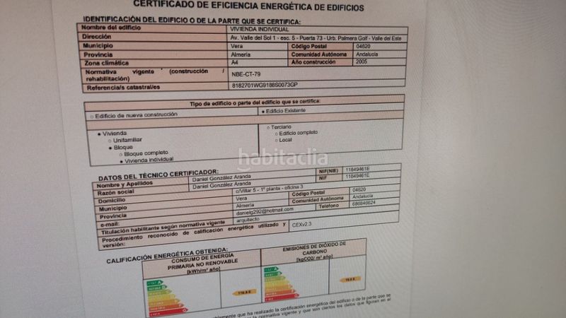 Foto d561388a-ec71-4b53-8444-b9ec15bae5c3. Duplex with heating pool in Golf Valle Este Vera