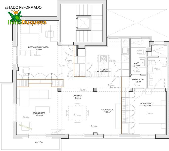 Foto 76b0c835-84ef-4459-85f1-b3a6bf018c62. Ático  reformado en última planta junto calle alhamar. posibilidad de volver a 3 dorm. en Granada