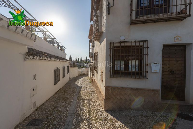 Foto bc82a68c-d38b-480a-8e21-7cd89e49c438. Terreno residencial solar urbano en albaycin, con vistas a la alhambra en Granada