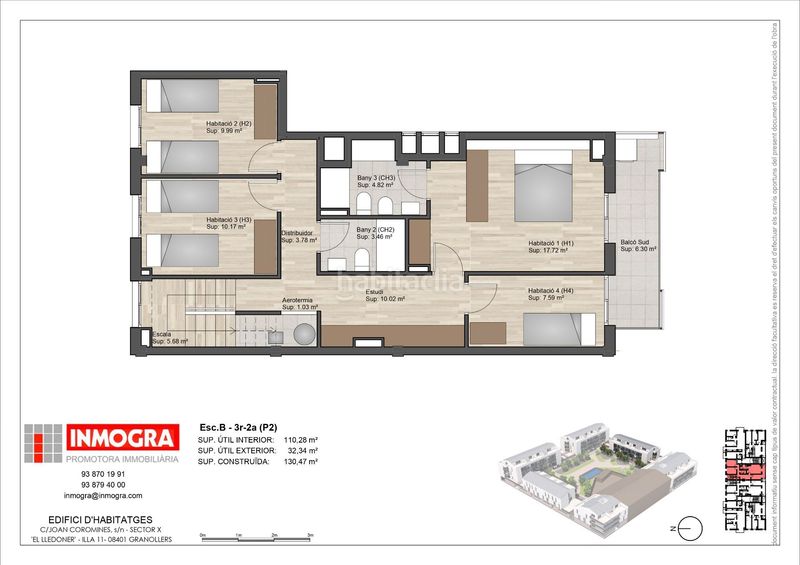 Foto 9ccbd6ce-d9e3-4afa-948b-cf928e197a32. Dúplex amb calefacció piscina a Lledoner Granollers