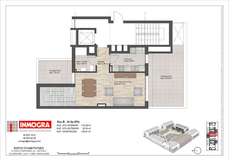 Foto c4fe1bdd-962c-4c75-b936-c73fa7d57c6e. Dúplex amb calefacció piscina a Lledoner Granollers