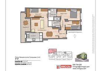 Etagenwohnung in Lledoner