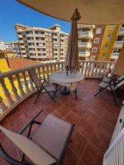 Rent Flat  Avinguda de la loteria 17. Piso en playa del pouet con vistas al mar, 2 terrazas y garaje c