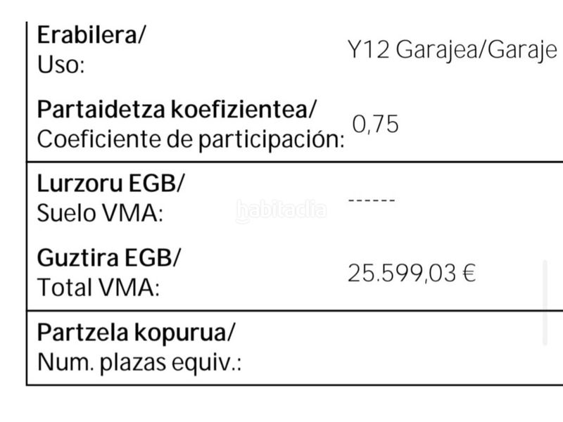 Foto ccf43d98-b1a8-4b92-95d7-992da0bc994d. Aparcament cotxe a calle calle alangoeta a Villamonte Getxo