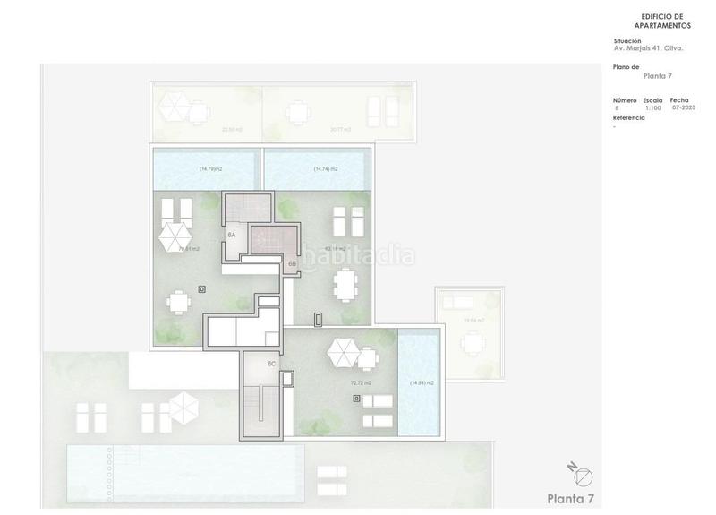 Foto cd75f4c7-d657-4e26-aeb5-cdb59e0425e2. Ático vive el mediterráneo con estilo en Oliva playa Oliva