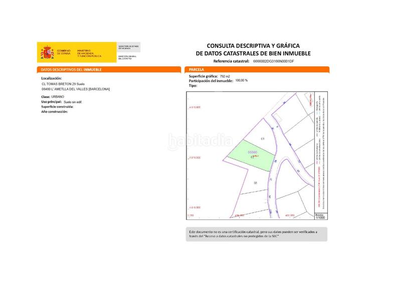 Foto f2c31073-20f6-47dc-8f7e-d484173d2672. Terreno residenziale in Ametlla del Vallès (L´)