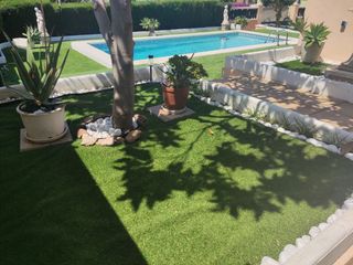 Rent House in Torrent Ballester. Torre en albarrosa con jardín, piscina y garaje para 5 coches