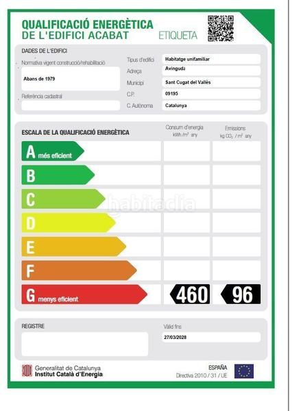 Foto dde71f03-b190-4327-b0ff-d286ad10b4f8. Casa con riscaldamento in Mira-sol Sant Cugat del Vallès