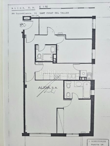 Foto 2ad7e324-cd6e-4002-abbc-d3b2b7c71e07. Piso en passeig de la torre blanca 33 vivienda situada en una de las zonas más demandadas de sant cugat, en el barrio de torreblanca, a pocos minutos de la rambla del c en Sant Cugat del Vallès