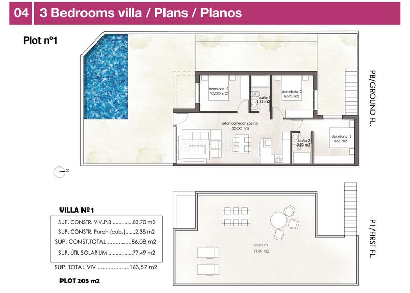 Foto ce1f40a7-2c47-4b1b-9787-79ee647a1387. Casa a schiera con piscina in Pilar de la Horadada ciudad Pilar de la Horadada