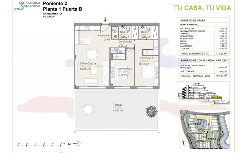 Foto 02abe9d8-2182-4c89-adcb-c46b5a3808dd. Piano terra con piscina in balcón de Finestrat-terra marina Finestrat