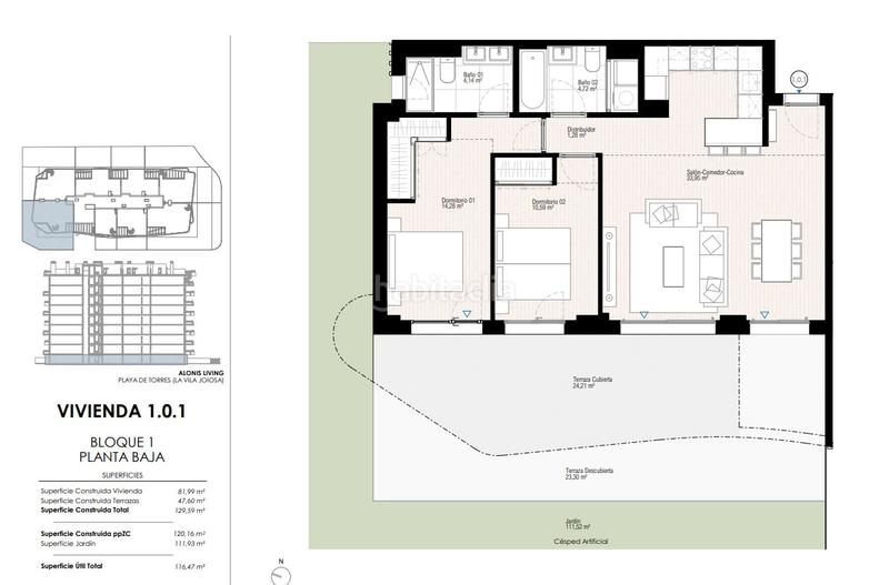 Foto 91cb2ac5-ab74-401a-b79d-cb00010c5c0a. Appartement mit pool in Platja de Torres Vila Joiosa (la)