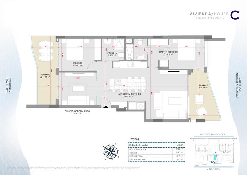 Foto 91204c2d-393f-42f5-9f77-5567e78ff185. Appartement avec piscine dans Dos Mares Manga del Mar Menor (La)