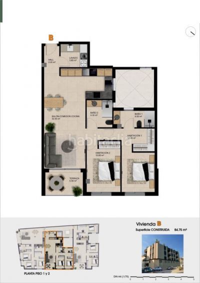 Foto 9e7e6dd6-2510-4579-8d5d-360e7dc461ff. Apartament amb aparcament piscina a Catral