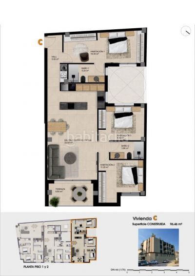 Foto f20db332-7e5a-414b-957c-bdd04ed150aa. Apartament amb aparcament piscina a Catral