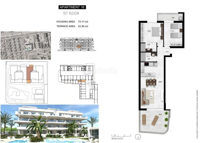 Foto b50440ef-53d6-4ce6-ae6d-67748c1be6d0. Appartement avec piscine dans Lomas de Cabo Roig - Los Dolses Orihuela