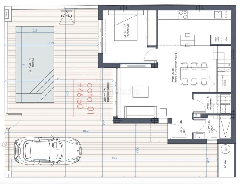 Foto 185003d7-f2d4-47ca-ba71-a8aa8c4ea034. Casa adossada amb calefacció aparcament piscina a Benijófar