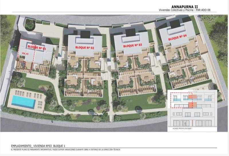 Foto 638946f9-8036-40c9-a93b-be0fa716b2e0. Attico con parcheggio piscina in Monforte del Cid