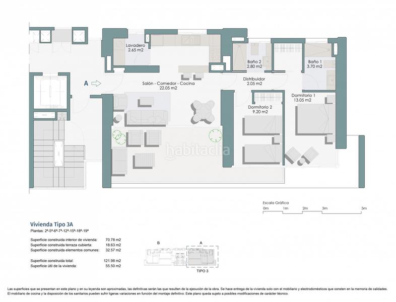 Foto 0d02e56c-28d4-467f-8b8b-246f1ffe49fa. Apartament amb aparcament piscina a Rincón Bajo Benidorm