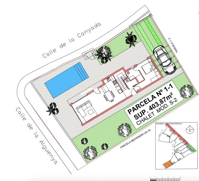 Foto 19f7b3a8-510d-452b-83fc-0b6d98447df9. Chalet mit parking pool in Pueblo Acantilado-Lanuza Campello (el)