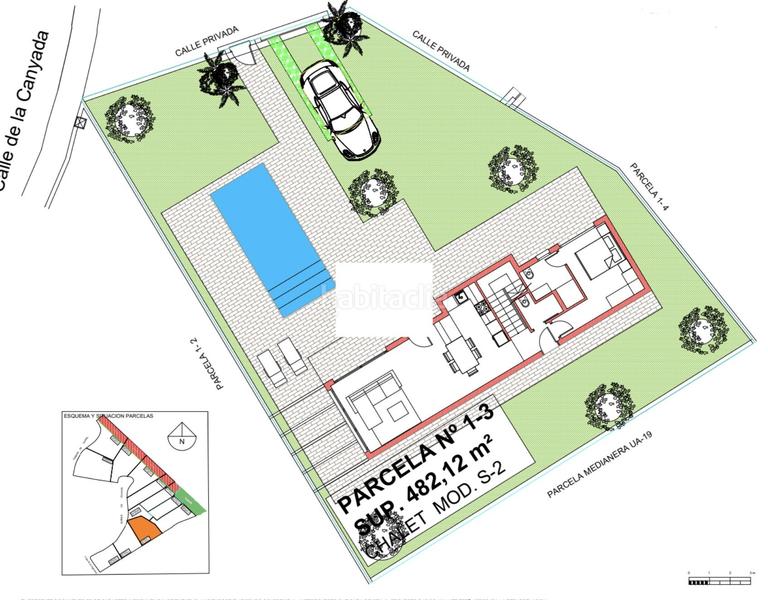 Foto 7f9327ef-a0a7-4c61-ae84-46025be4f659. Chalet mit parking pool in Pueblo Acantilado-Lanuza Campello (el)