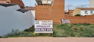 Terreny residencial  Calle padilla. Se vende  parcela  cerca de la plaza de la libertad en torrijos.