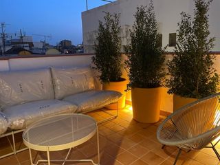 Affitto Attico in Centro Histórico. Apartamento-ático con terraza en el centro histórico de málaga.