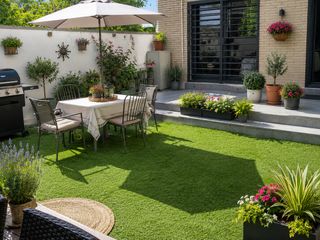 Rez-de-chauss�e dans Porta. Espectacular terraza