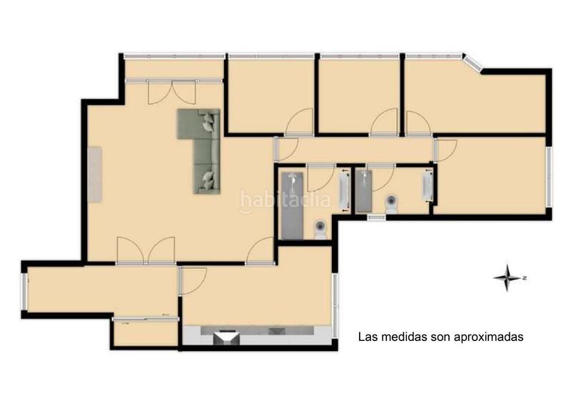 Foto 409423ed-bdf9-4164-a8e9-c865393110b3. Appartamento con riscaldamento in Numancia - San Fernando Santander